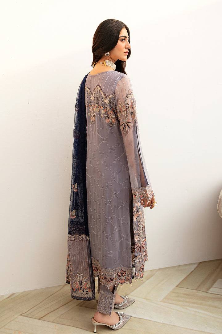 Ramsha | Chevron Chiffon Collection | A-809 - Pakistani Designer Dress - by Ramsha | Type: Casuals - 100% Original at Saira Sultan