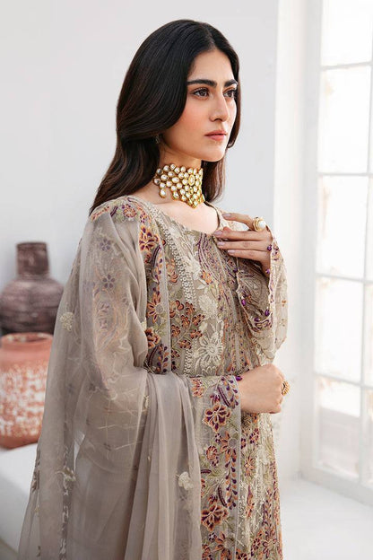 Ramsha | Chevron Chiffon Collection | A-806 - Pakistani Designer Dress - by Ramsha | Type: Casuals - 100% Original at Saira Sultan