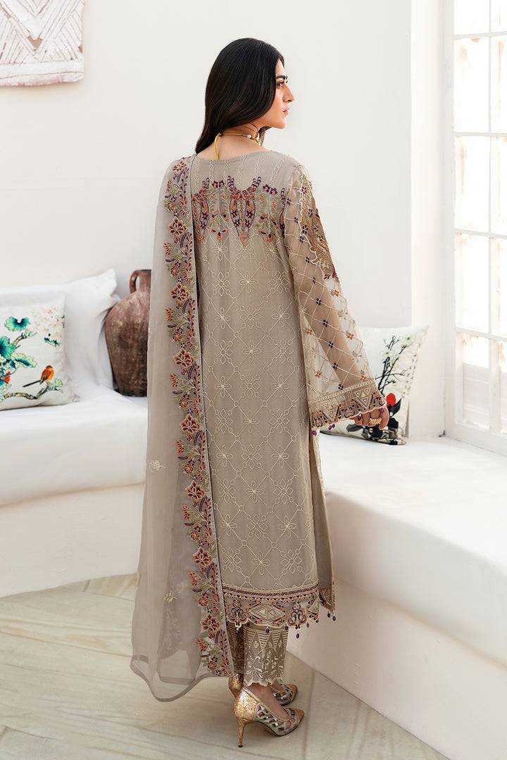 Ramsha | Chevron Chiffon Collection | A-806 - Pakistani Designer Dress - by Ramsha | Type: Casuals - 100% Original at Saira Sultan