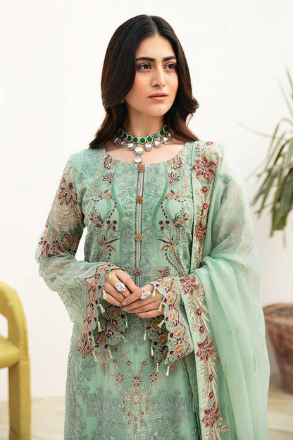 Ramsha | Chevron Chiffon Collection | A-804 - Pakistani Designer Dress - by Ramsha | Type: Casuals - 100% Original at Saira Sultan