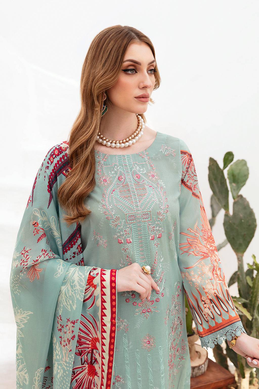 Ramsha | Ghazal Lawn 24 | G-209 - Pakistani Designer Dress - by Ramsha | Type: Luxury - 100% Original at Saira Sultan