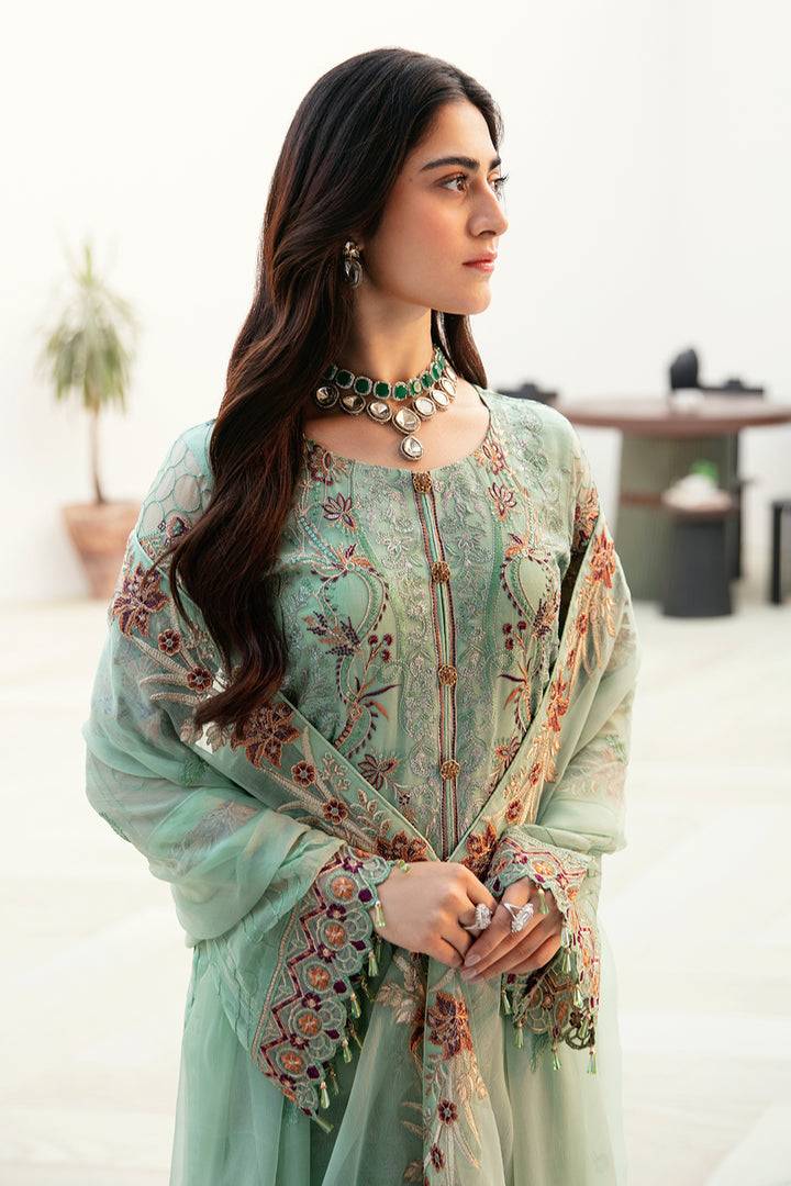 Ramsha | Chevron Chiffon Collection | A-804 - Pakistani Designer Dress - by Ramsha | Type: Casuals - 100% Original at Saira Sultan