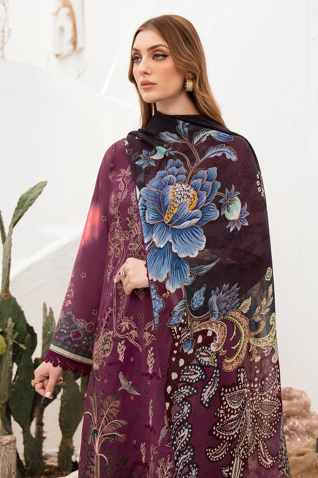 Ramsha | Ghazal Lawn 24 | G-205 - Pakistani Designer Dress - by Ramsha | Type: Luxury - 100% Original at Saira Sultan