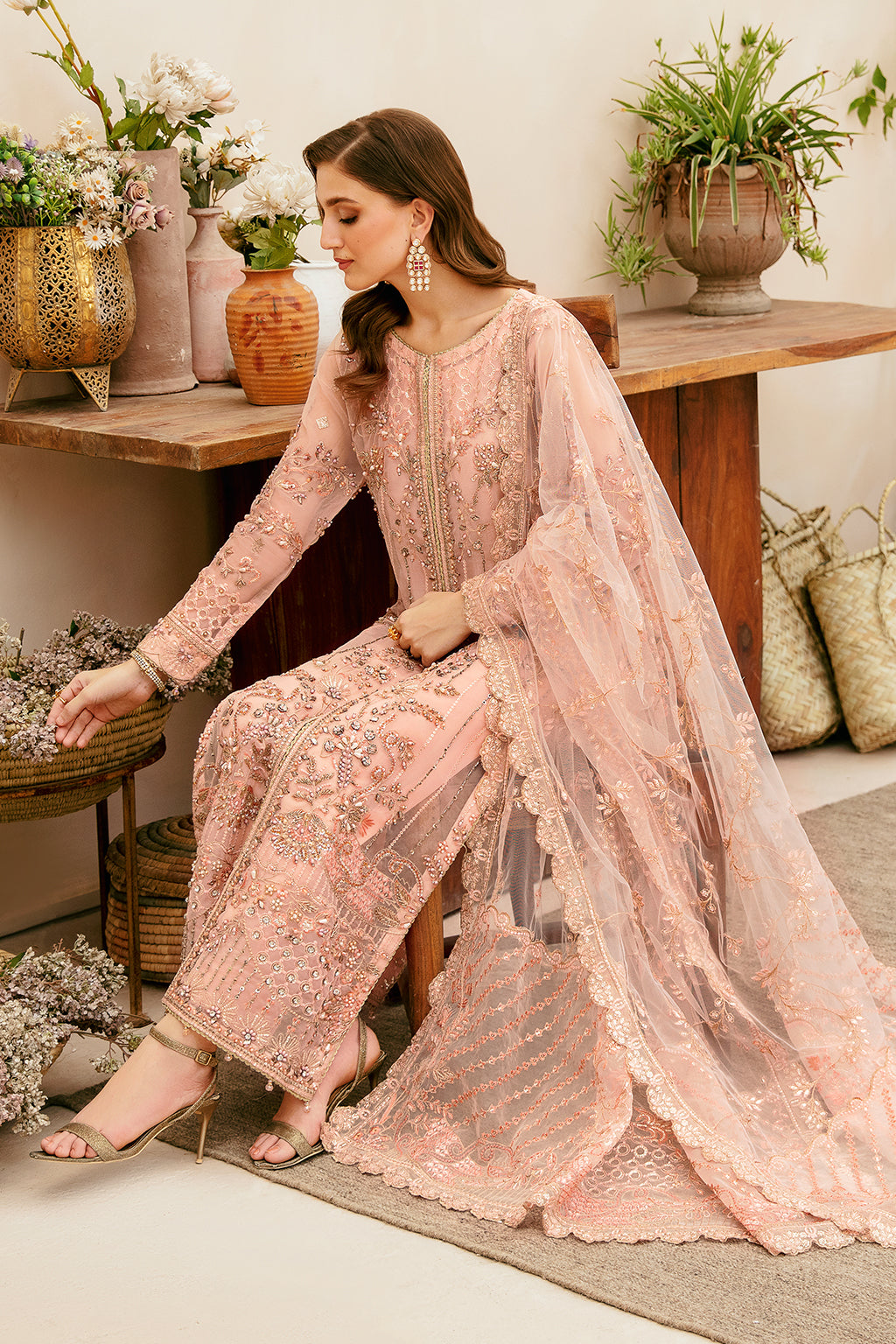 Ramsha | Luxury Wedding Collection | HB-405 - Pakistani Designer Dress - by Ramsha | Type: Formal - 100% Original at Saira Sultan