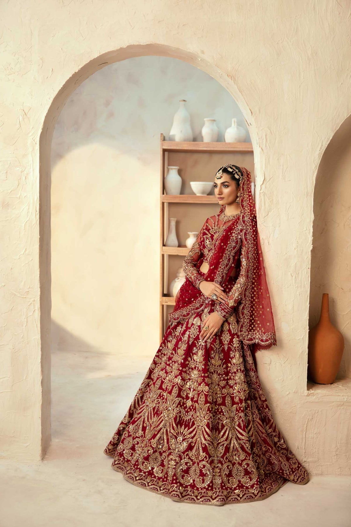 Akbar Aslam | Deewani Wedding Formals | Embyrlen - Pakistani Designer Dress - by Akbar Aslam - Type : Ladies Clothes - 100% Original at Saira Sultan
