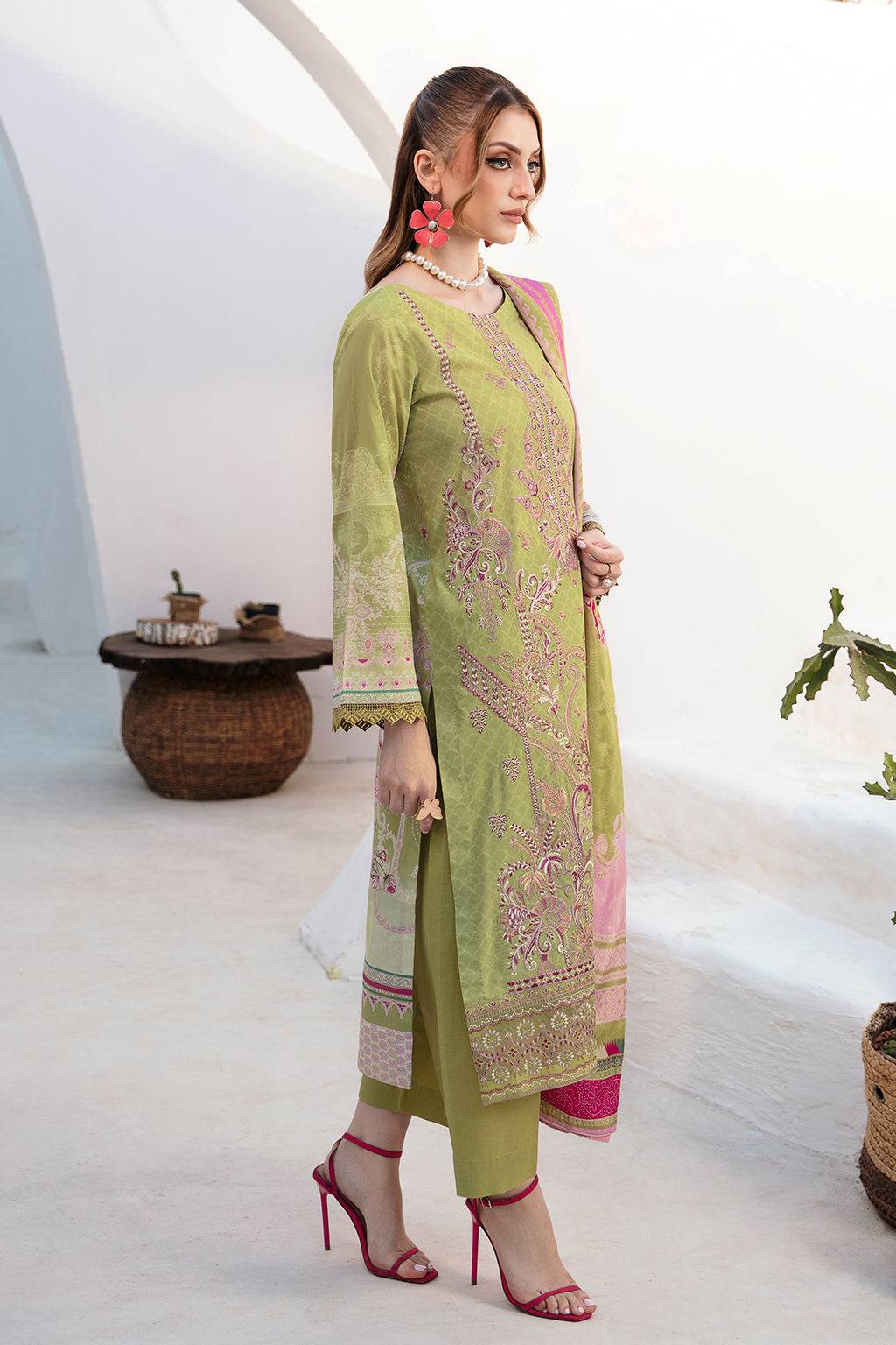 Ramsha | Ghazal Lawn 24 | G-210 - Pakistani Designer Dress - by Ramsha | Type: Luxury - 100% Original at Saira Sultan