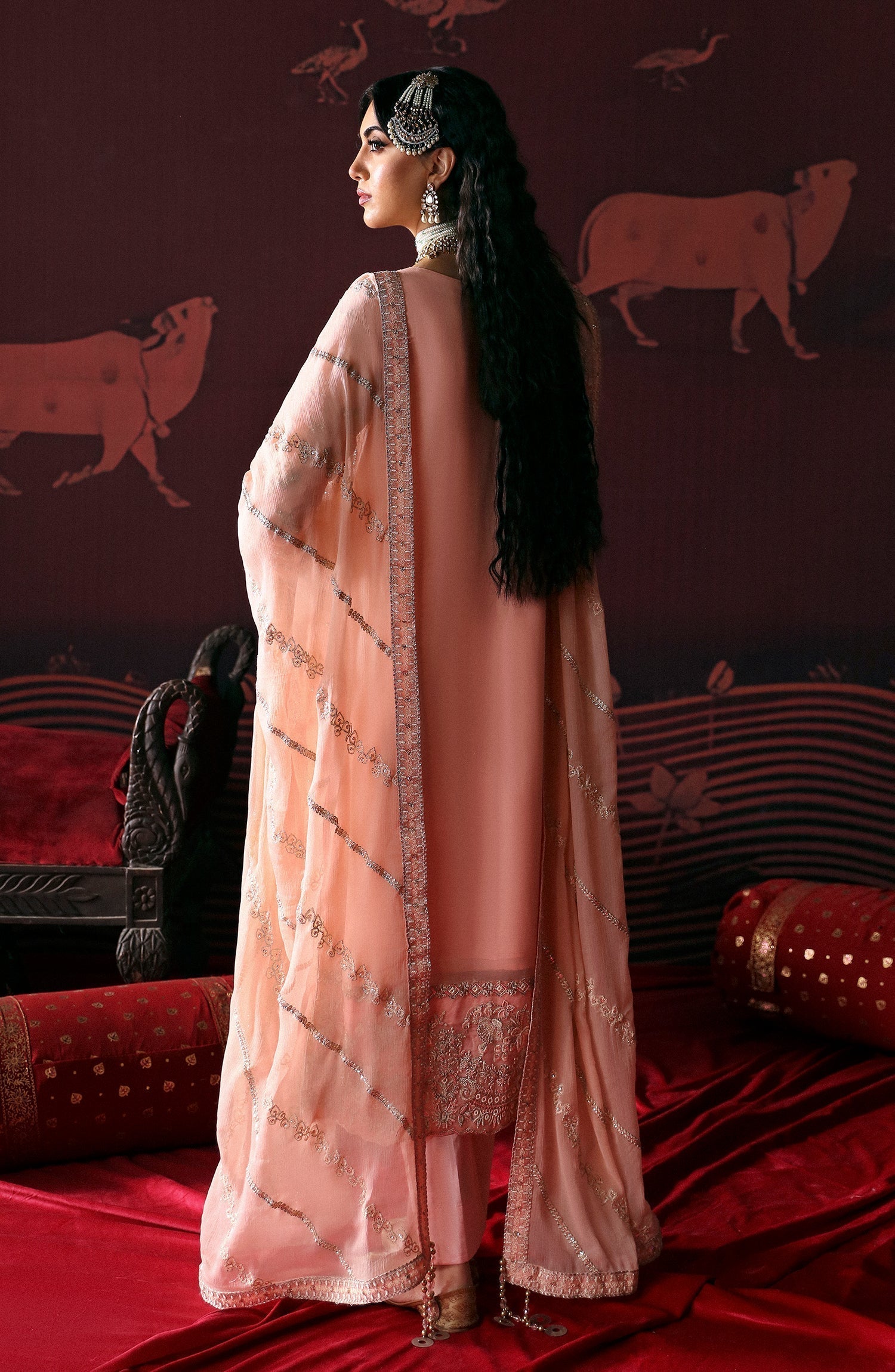 Emaan Adeel | Devdas Formals | NISHA - Pakistani Designer Dress - by Emaan Adeel | Type: Formal - 100% Original at Saira Sultan