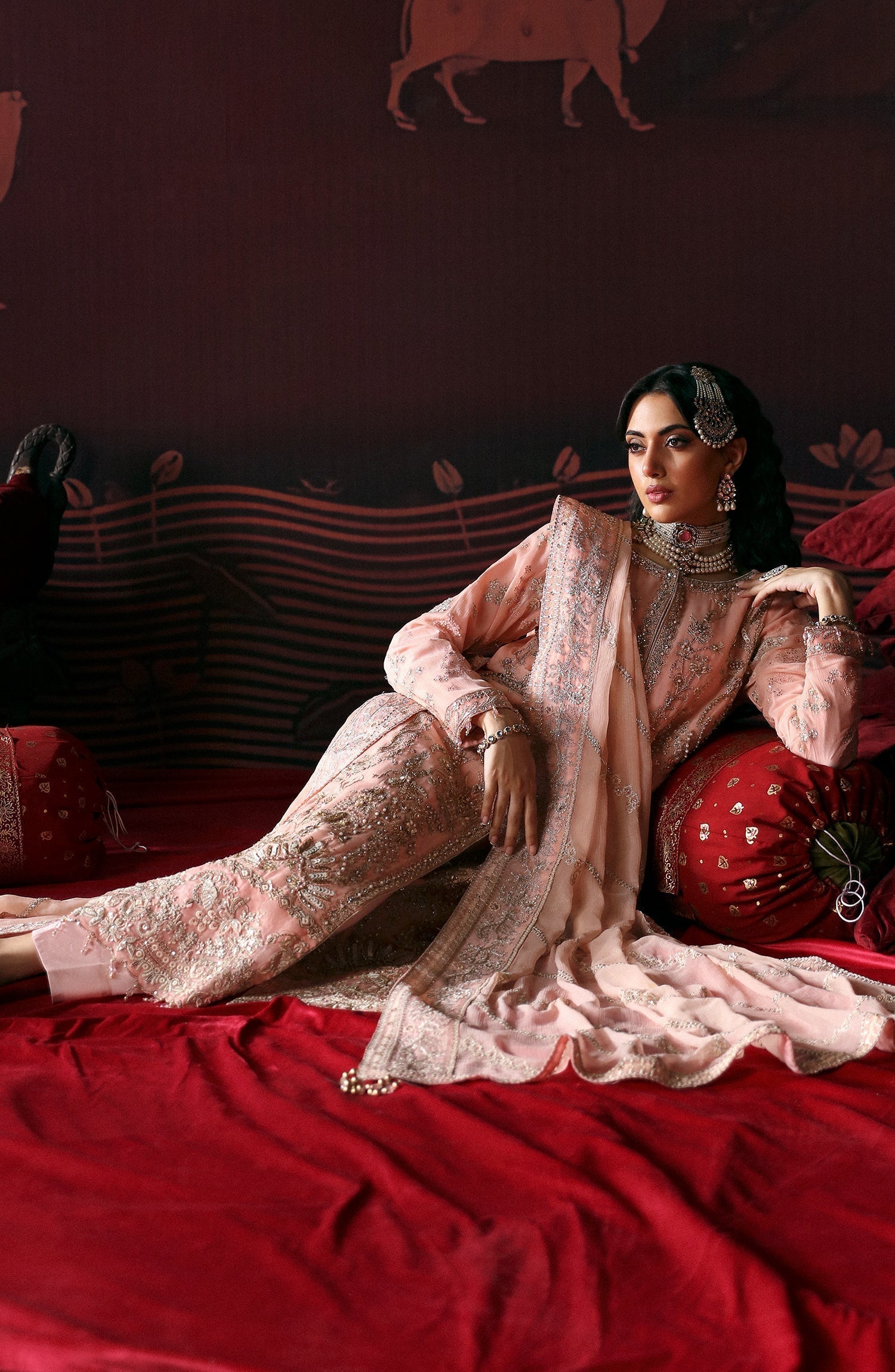 Emaan Adeel | Devdas Formals | NISHA - Pakistani Designer Dress - by Emaan Adeel | Type: Formal - 100% Original at Saira Sultan