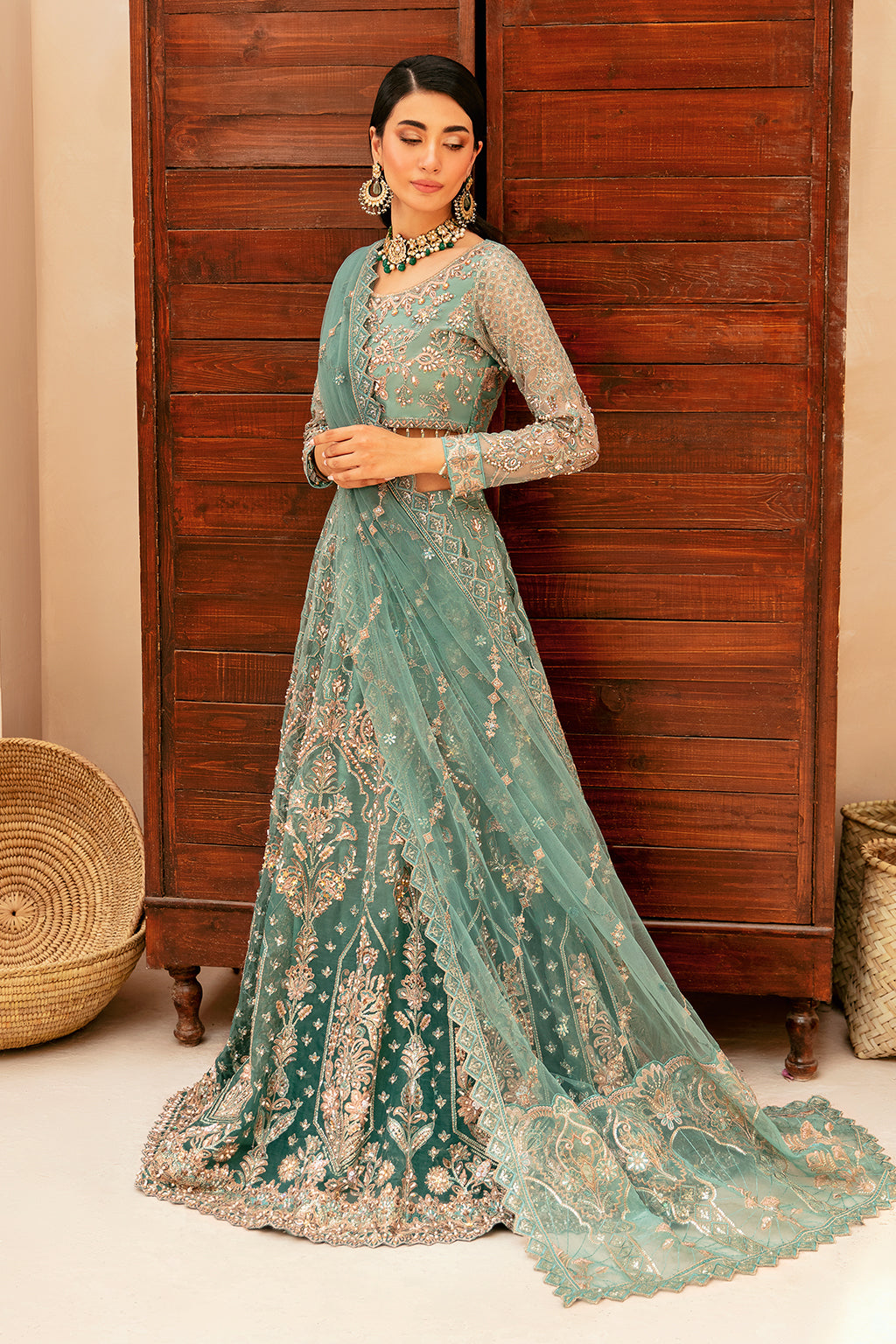 Ramsha | Luxury Wedding Collection | HA-403 - Pakistani Designer Dress - by Ramsha | Type: Formal - 100% Original at Saira Sultan
