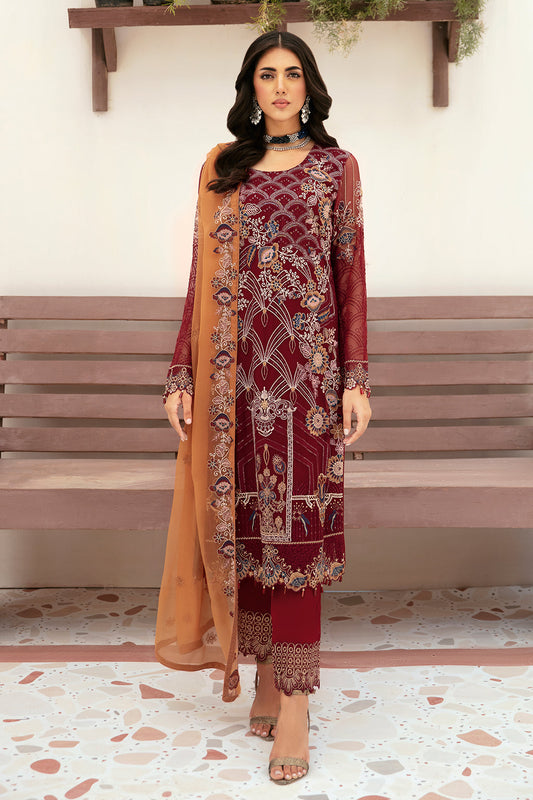 Ramsha | Ramsha Collection | F-2612 - Pakistani Designer Dress - by Ramsha - Type : Ladies Clothes - 100% Original at Saira Sultan