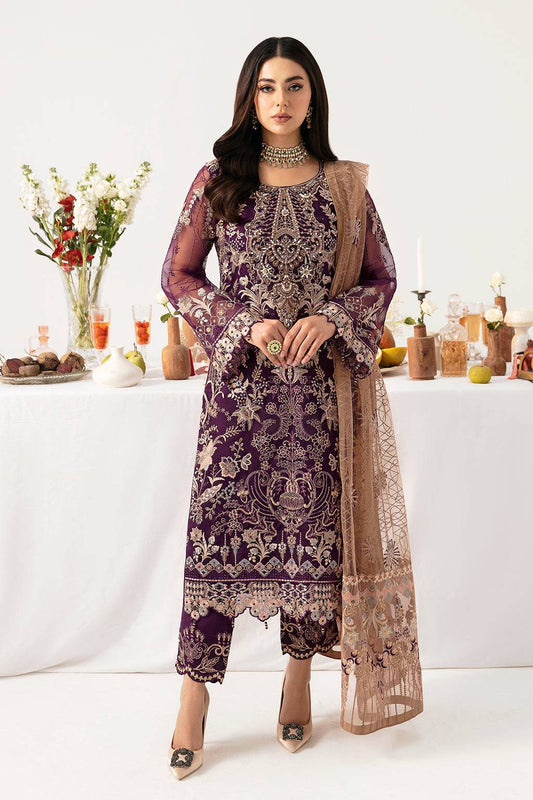 Ramsha | Minhal Organza Collection | M-1109 - Pakistani Designer Dress - by Ramsha | Type: Formal - 100% Original at Saira Sultan
