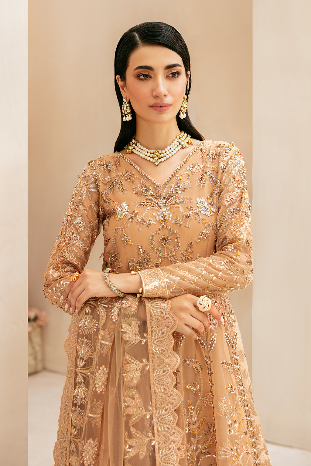 Ramsha | Luxury Wedding Collection | HB-404 - Pakistani Designer Dress - by Ramsha | Type: Formal - 100% Original at Saira Sultan