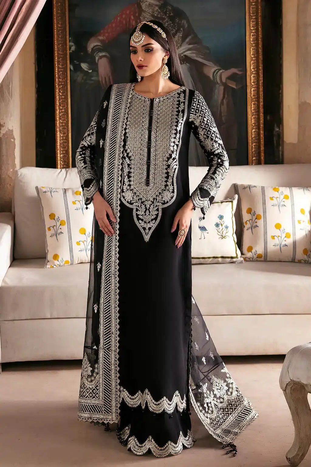 Saad Shaikh | Singhar Festive 23 | Kajal - Pakistani Designer Dress - by Saad Shaikh | Type: Formal - 100% Original at Saira Sultan