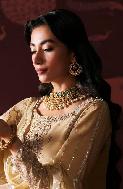 Emaan Adeel | Devdas Formals | MEERA - Pakistani Designer Dress - by Emaan Adeel | Type: Formal - 100% Original at Saira Sultan