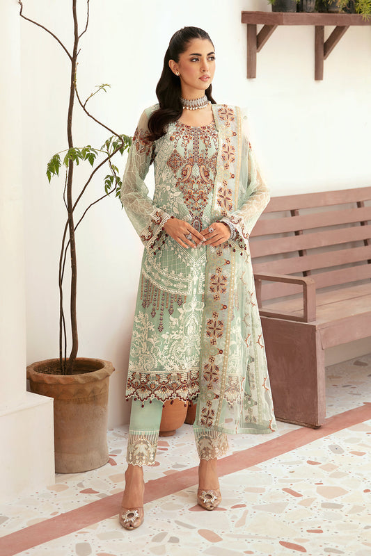 Ramsha | Ramsha Collection | F-2607 - Pakistani Designer Dress - by Ramsha - Type : Ladies Clothes - 100% Original at Saira Sultan