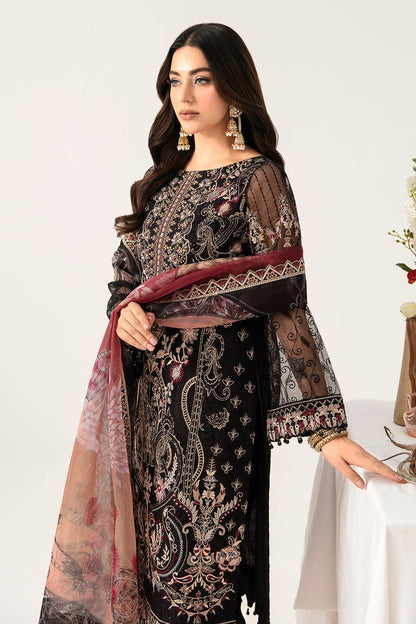 Ramsha | Minhal Organza Collection | M-1105 - Pakistani Designer Dress - by Ramsha | Type: Formal - 100% Original at Saira Sultan