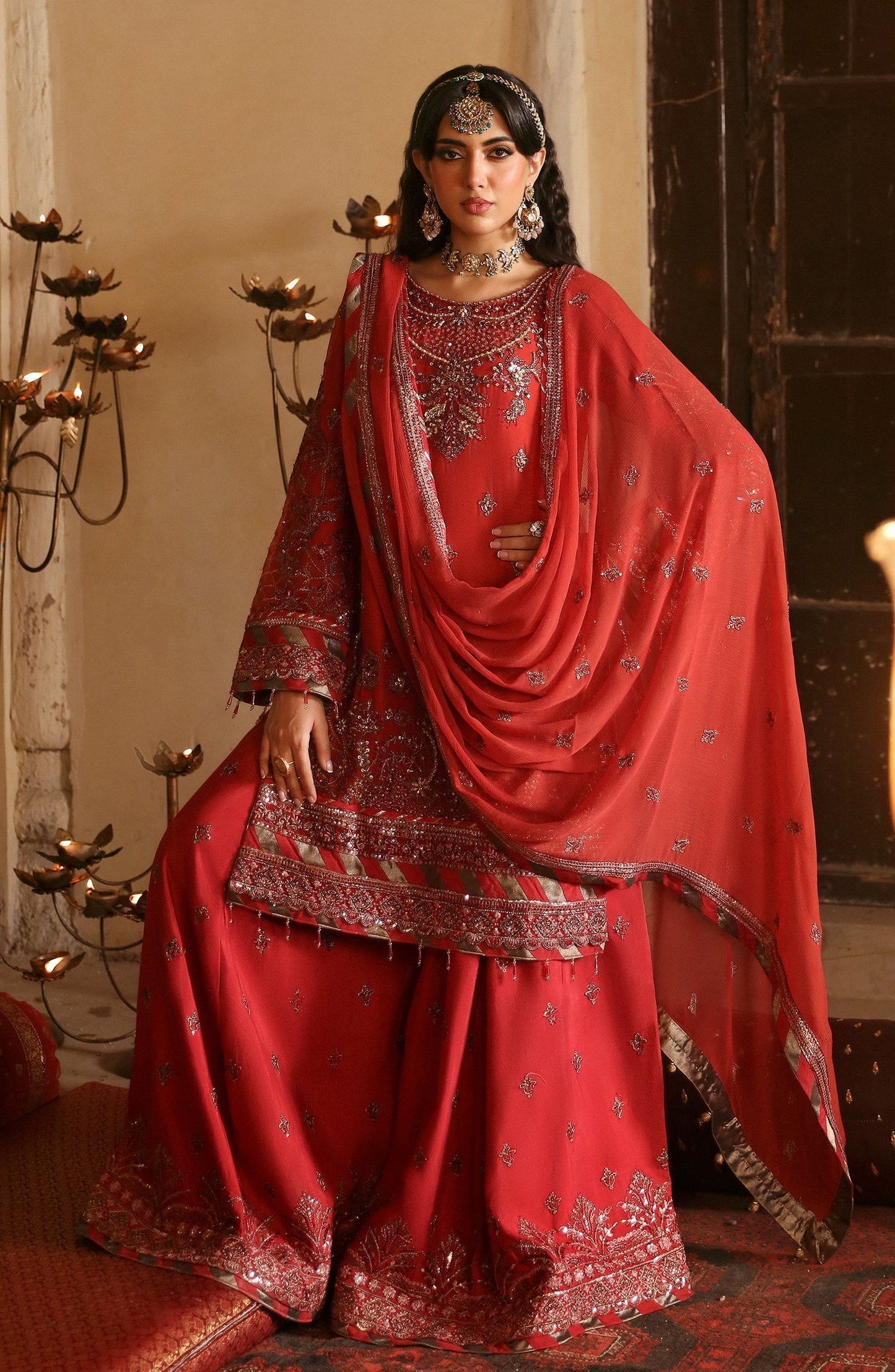 Emaan Adeel | Devdas Formals | KOYAL - Pakistani Designer Dress - by Emaan Adeel | Type: Formal - 100% Original at Saira Sultan