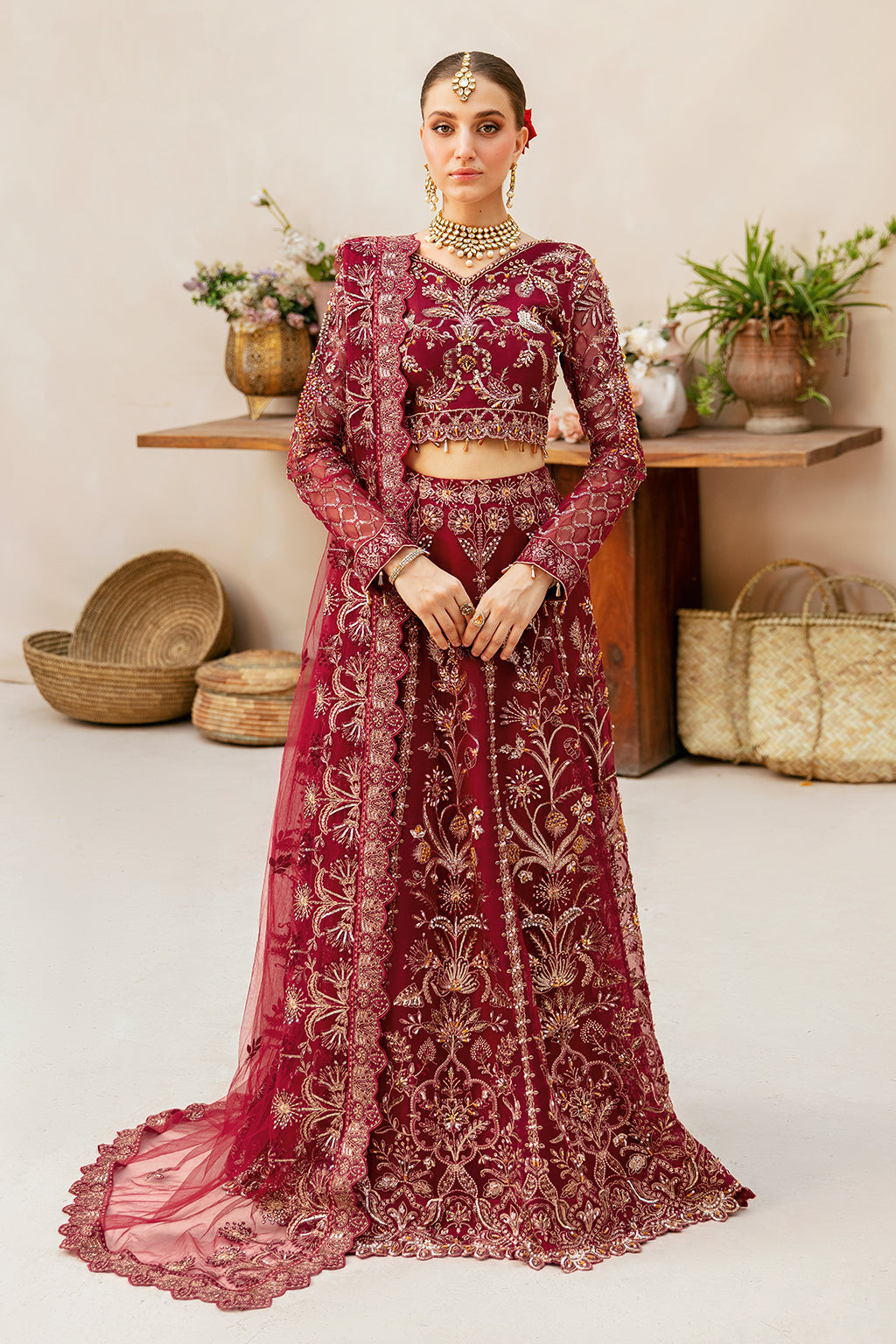 Ramsha | Luxury Wedding Collection | HA-404 - Pakistani Designer Dress - by Ramsha | Type: Formal - 100% Original at Saira Sultan