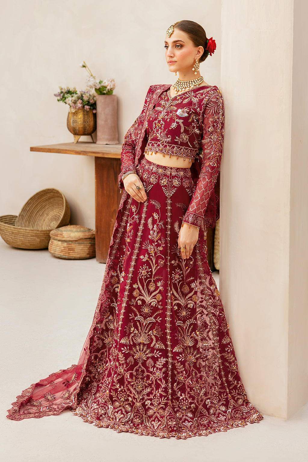 Ramsha | Luxury Wedding Collection | HA-404 - Pakistani Designer Dress - by Ramsha | Type: Formal - 100% Original at Saira Sultan