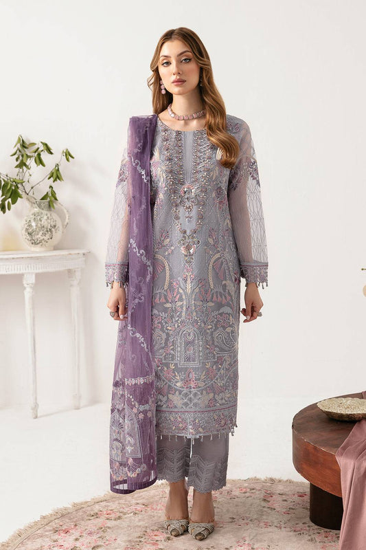 Ramsha | Minhal Organza Collection | M-1104 - Pakistani Designer Dress - by Ramsha | Type: Formal - 100% Original at Saira Sultan