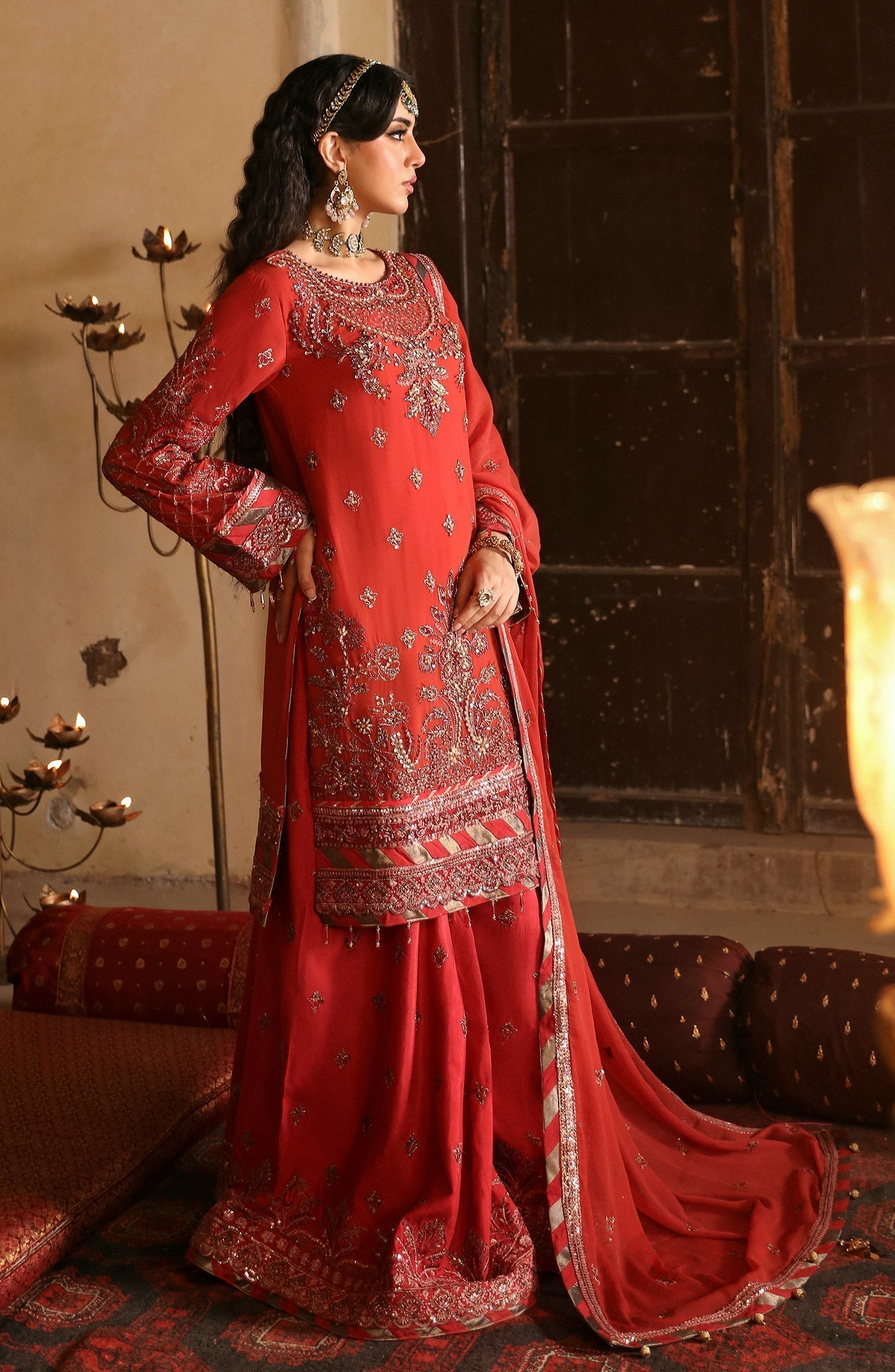 Emaan Adeel | Devdas Formals | KOYAL - Pakistani Designer Dress - by Emaan Adeel | Type: Formal - 100% Original at Saira Sultan