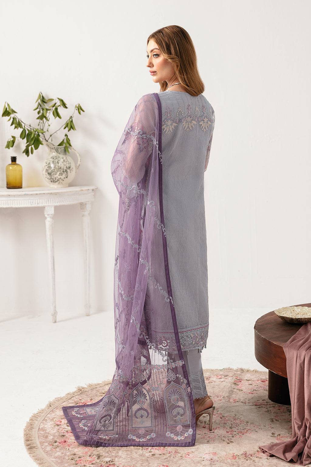 Ramsha | Minhal Organza Collection | M-1104 - Pakistani Designer Dress - by Ramsha | Type: Formal - 100% Original at Saira Sultan
