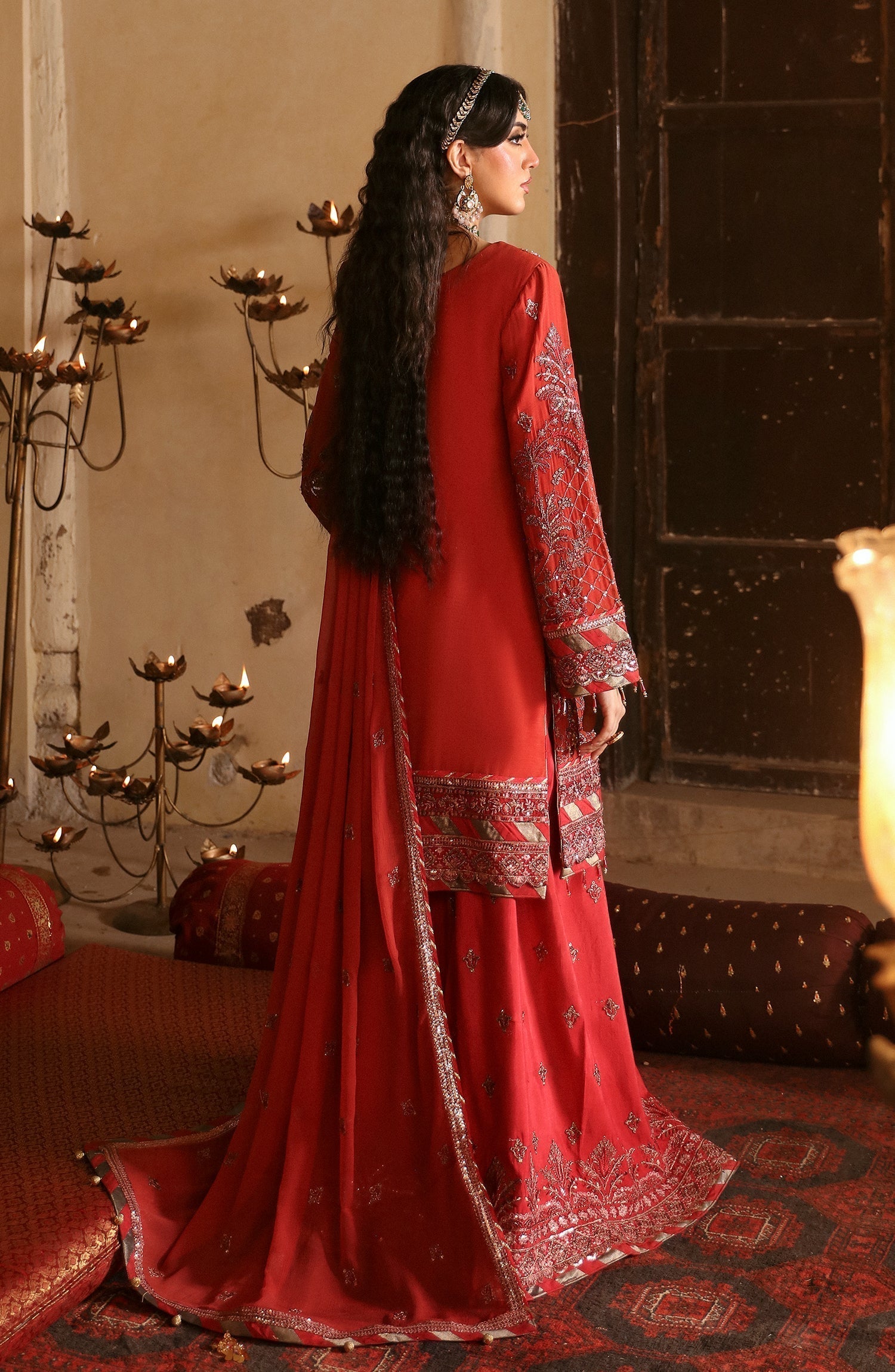 Emaan Adeel | Devdas Formals | KOYAL - Pakistani Designer Dress - by Emaan Adeel | Type: Formal - 100% Original at Saira Sultan
