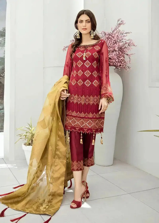 Akbar Aslam | Formal Collection | Argyle - Pakistani Designer Dress - by Akbar Aslam | Type: Formal - 100% Original at Saira Sultan
