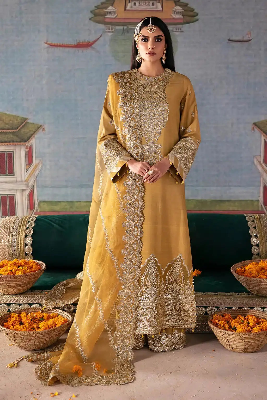 Saad Shaikh | Singhar Festive 23 | Mayal - Pakistani Designer Dress - by Saad Shaikh | Type: Formal - 100% Original at Saira Sultan