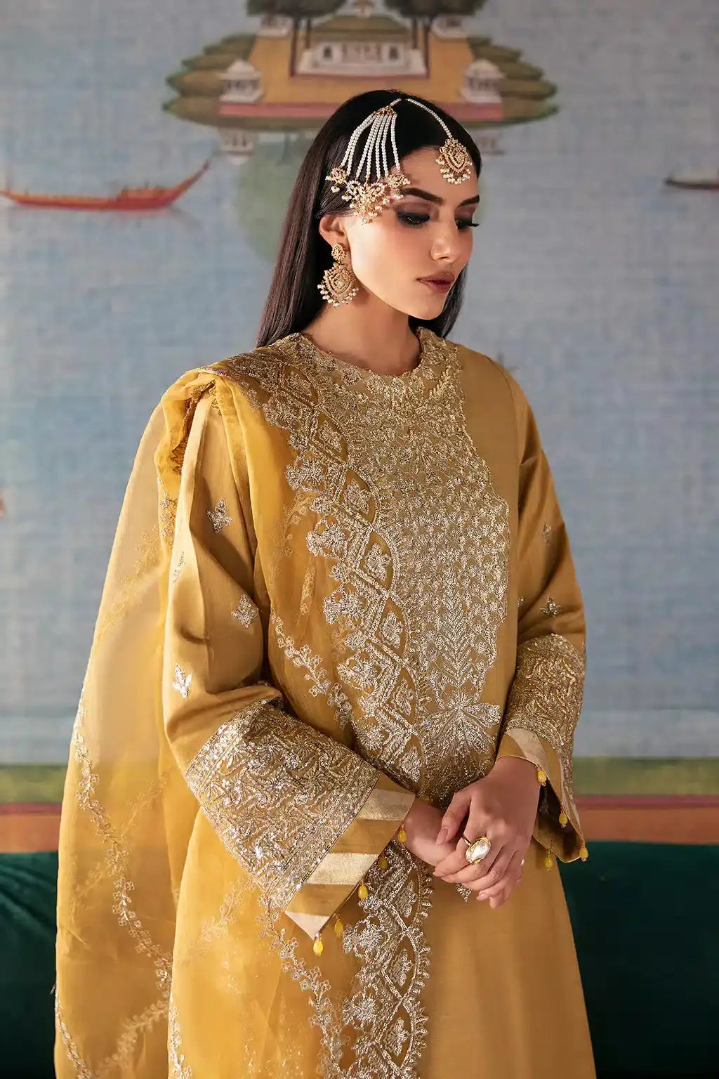 Saad Shaikh | Singhar Festive 23 | Mayal - Pakistani Designer Dress - by Saad Shaikh | Type: Formal - 100% Original at Saira Sultan