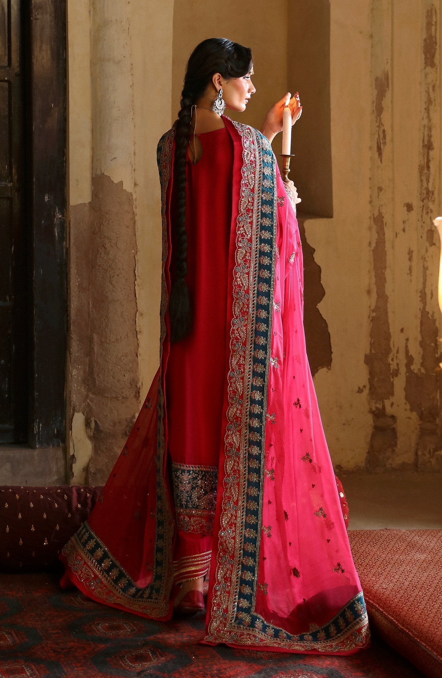 Emaan Adeel | Devdas Formals | SAANVI - Pakistani Designer Dress - by Emaan Adeel | Type: Formal - 100% Original at Saira Sultan