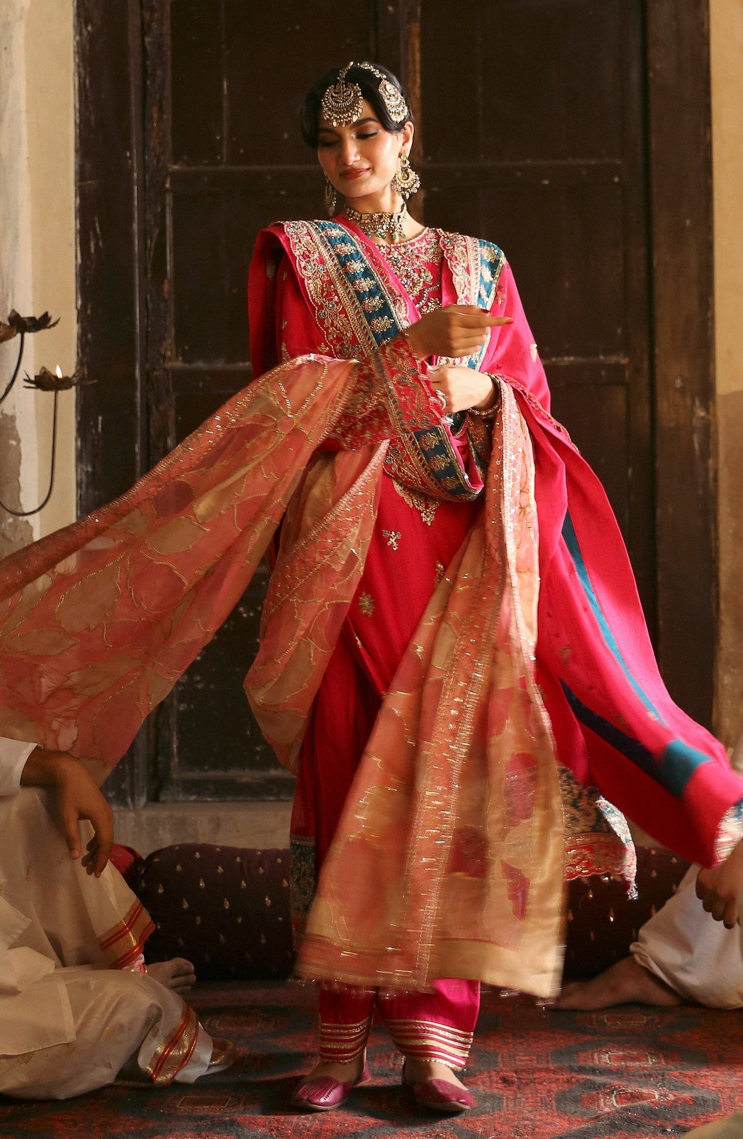 Emaan Adeel | Devdas Formals | SAANVI - Pakistani Designer Dress - by Emaan Adeel | Type: Formal - 100% Original at Saira Sultan