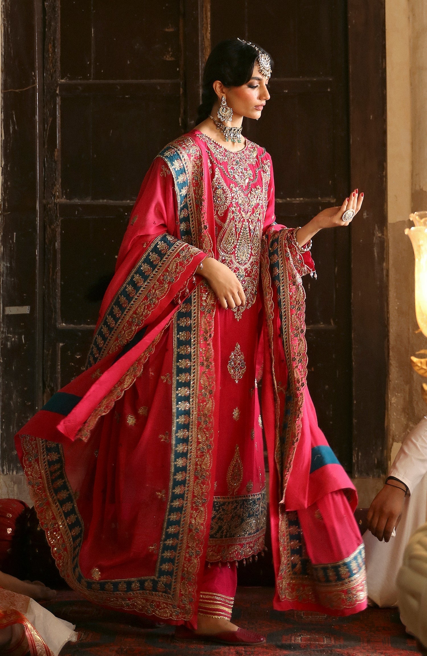 Emaan Adeel | Devdas Formals | SAANVI - Pakistani Designer Dress - by Emaan Adeel | Type: Formal - 100% Original at Saira Sultan