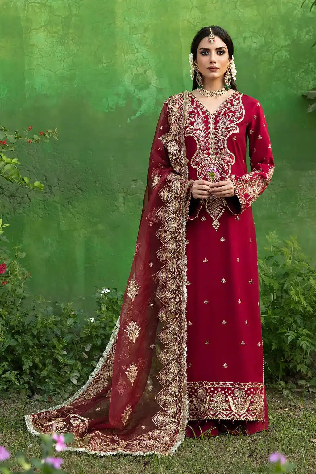 Saad Shaikh | Singhar Festive 23 | Iksha - Pakistani Designer Dress - by Saad Shaikh | Type: Formal - 100% Original at Saira Sultan