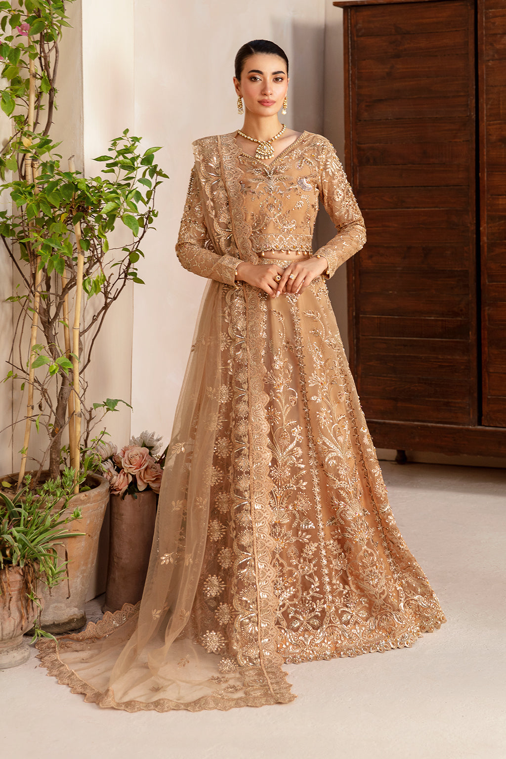 Ramsha | Luxury Wedding Collection | HB-404 - Pakistani Designer Dress - by Ramsha | Type: Formal - 100% Original at Saira Sultan
