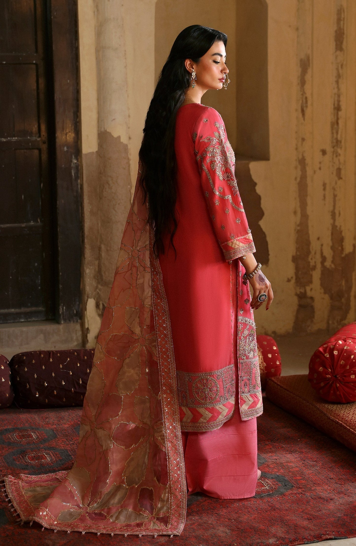 Emaan Adeel | Devdas Formals | ZAARBAKHT - Pakistani Designer Dress - by Emaan Adeel | Type: Formal - 100% Original at Saira Sultan