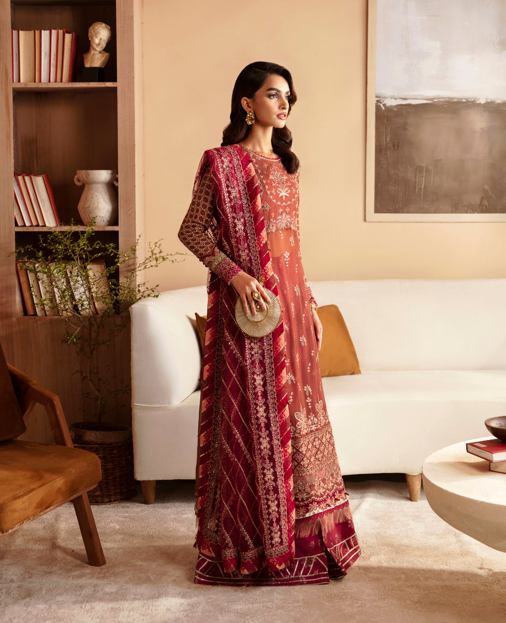 Xenia Formals | Raahi Luxury Formals | ISHAMA - Pakistani Designer Dress - by Xenia Formals | Type: Formal - 100% Original at Saira Sultan