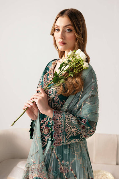 Ramsha | Minhal Organza Collection | M-1101 - Pakistani Designer Dress - by Ramsha | Type: Formal - 100% Original at Saira Sultan