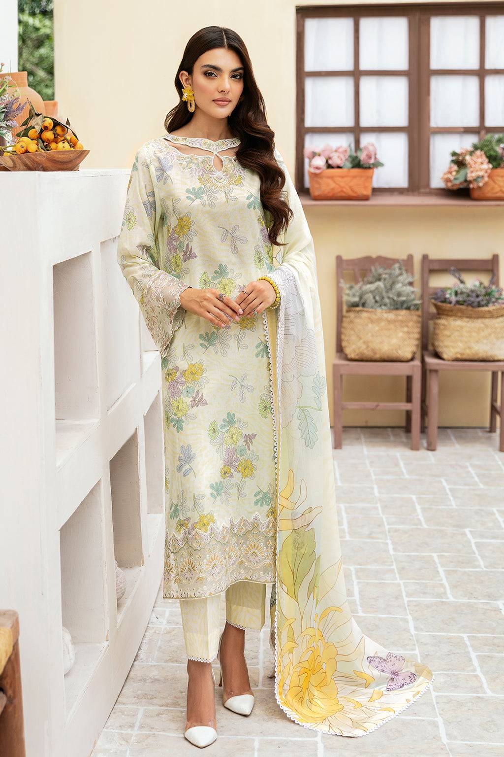 Ramsha | Rangrez Lawn Collection | N-501 - Pakistani Designer Dress - by Ramsha | Type: Luxury - 100% Original at Saira Sultan