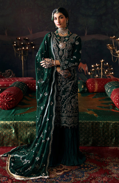 Emaan Adeel | Devdas Formals | BAIGAM BANO - Pakistani Designer Dress - by Emaan Adeel | Type: Formal - 100% Original at Saira Sultan