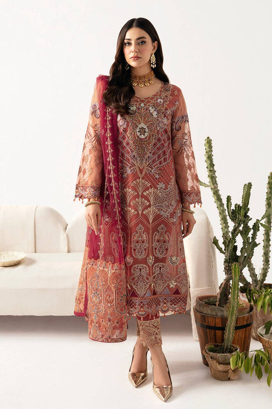Ramsha | Minhal Organza Collection | M-1103 - Pakistani Designer Dress - by Ramsha | Type: Formal - 100% Original at Saira Sultan