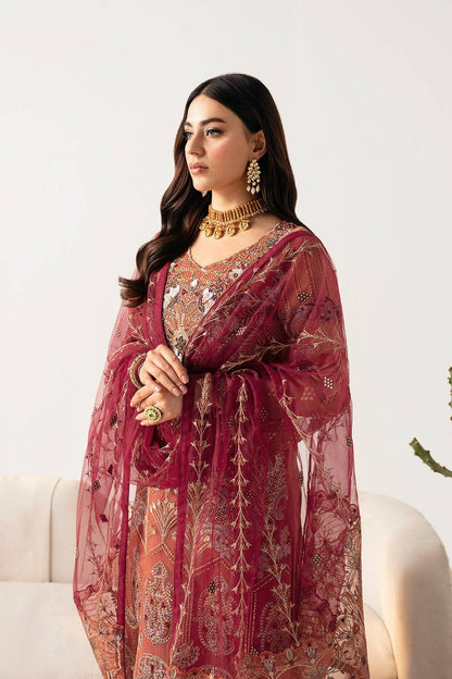 Ramsha | Minhal Organza Collection | M-1103 - Pakistani Designer Dress - by Ramsha | Type: Formal - 100% Original at Saira Sultan