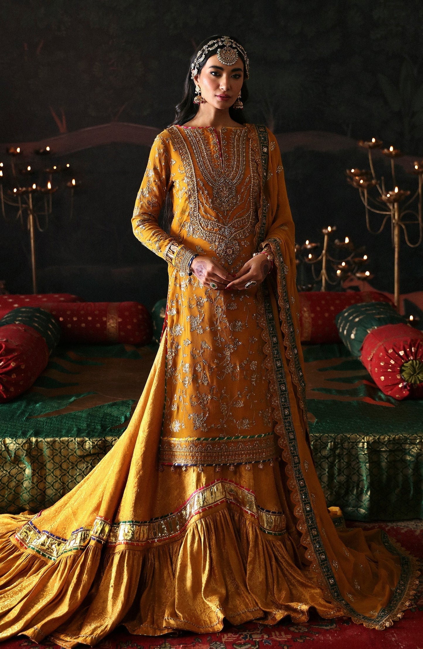 Emaan Adeel | Devdas Formals | ROSHAN JAHAN - Pakistani Designer Dress - by Emaan Adeel | Type: Formal - 100% Original at Saira Sultan