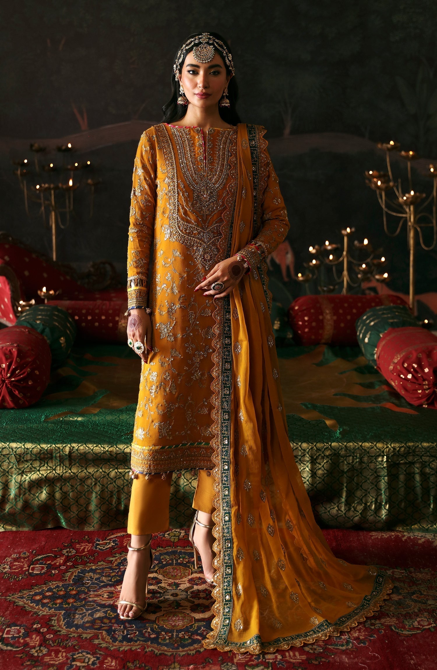 Emaan Adeel | Devdas Formals | ROSHAN JAHAN - Pakistani Designer Dress - by Emaan Adeel | Type: Formal - 100% Original at Saira Sultan