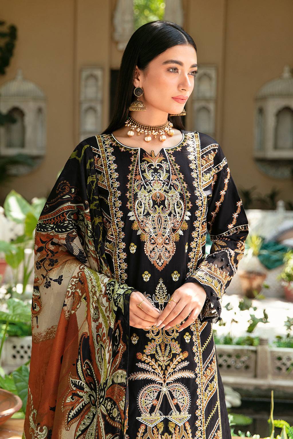 Ramsha | Luxury Lawn 24 | L-805 - Pakistani Designer Dress - by Ramsha | Type: Casuals - 100% Original at Saira Sultan