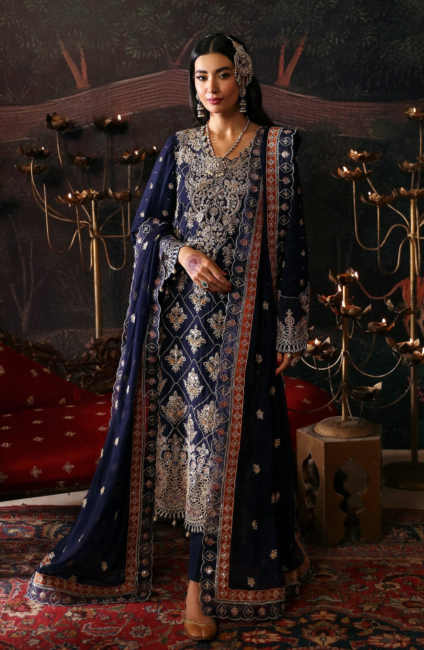 Emaan Adeel | Devdas Formals | NAZGUL - Pakistani Designer Dress - by Emaan Adeel | Type: Formal - 100% Original at Saira Sultan