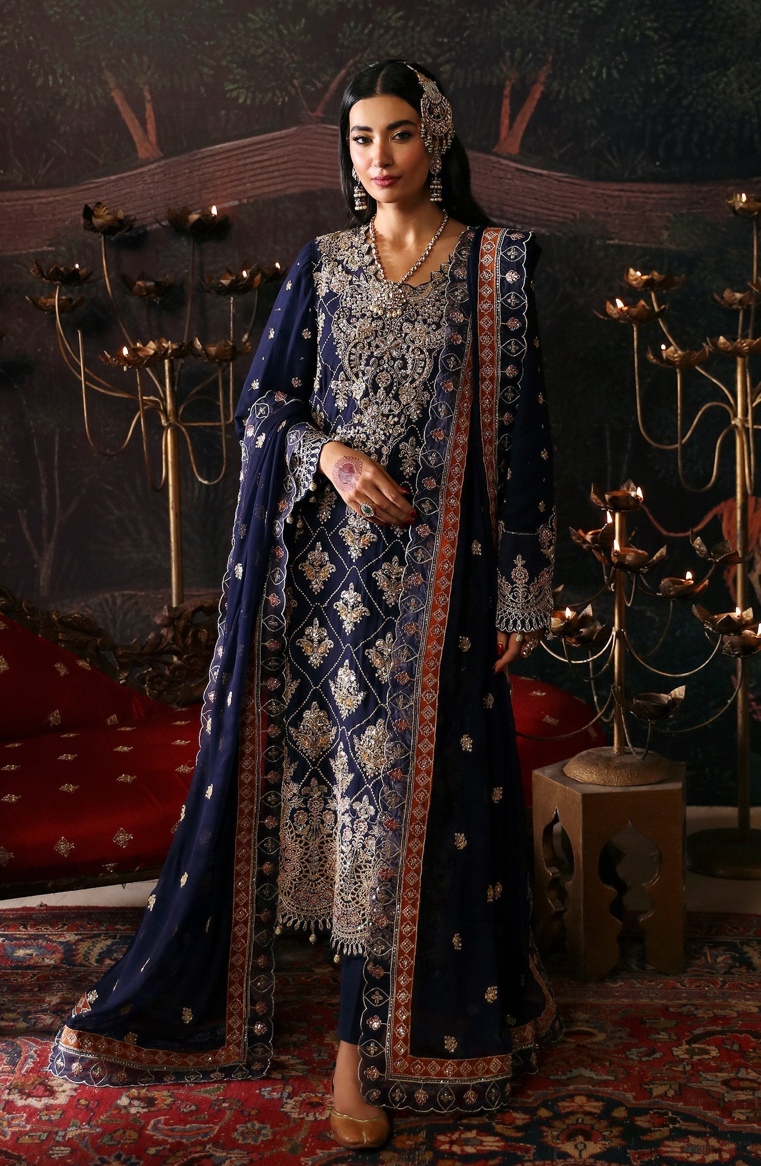 Emaan Adeel | Devdas Formals | NAZGUL - Pakistani Designer Dress - by Emaan Adeel | Type: Formal - 100% Original at Saira Sultan