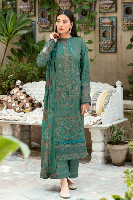 Ramsha | Luxury Lawn 24 | L-804 - Pakistani Designer Dress - by Ramsha | Type: Casuals - 100% Original at Saira Sultan