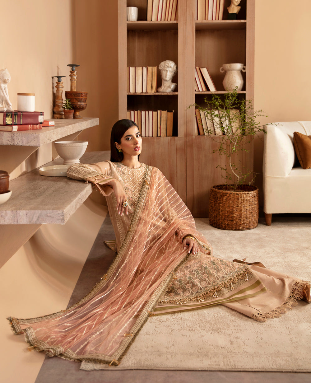 Xenia Formals | Raahi Luxury Formals | TOYAM - Pakistani Designer Dress - by Xenia Formals | Type: Formal - 100% Original at Saira Sultan
