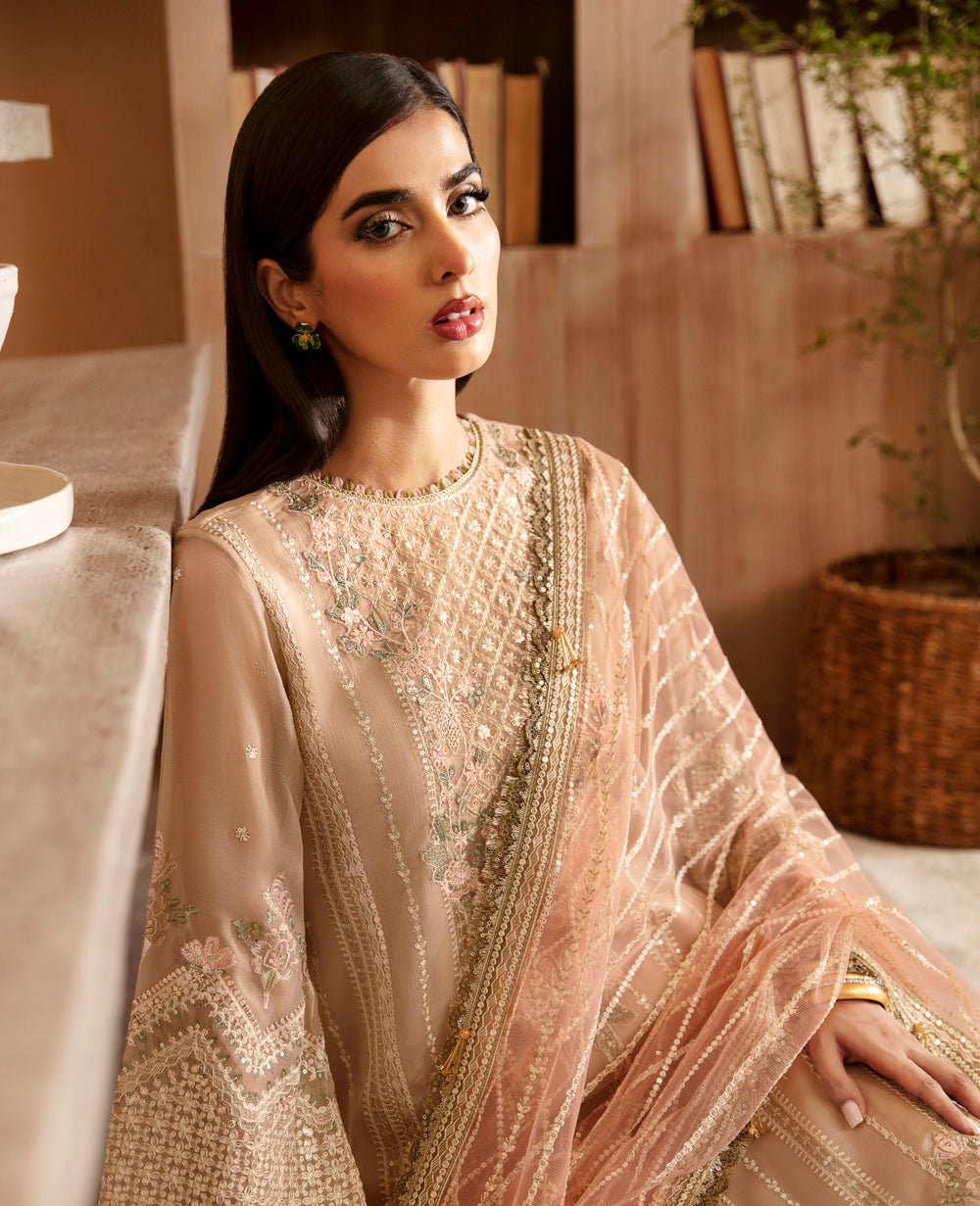 Xenia Formals | Raahi Luxury Formals | TOYAM - Pakistani Designer Dress - by Xenia Formals | Type: Formal - 100% Original at Saira Sultan